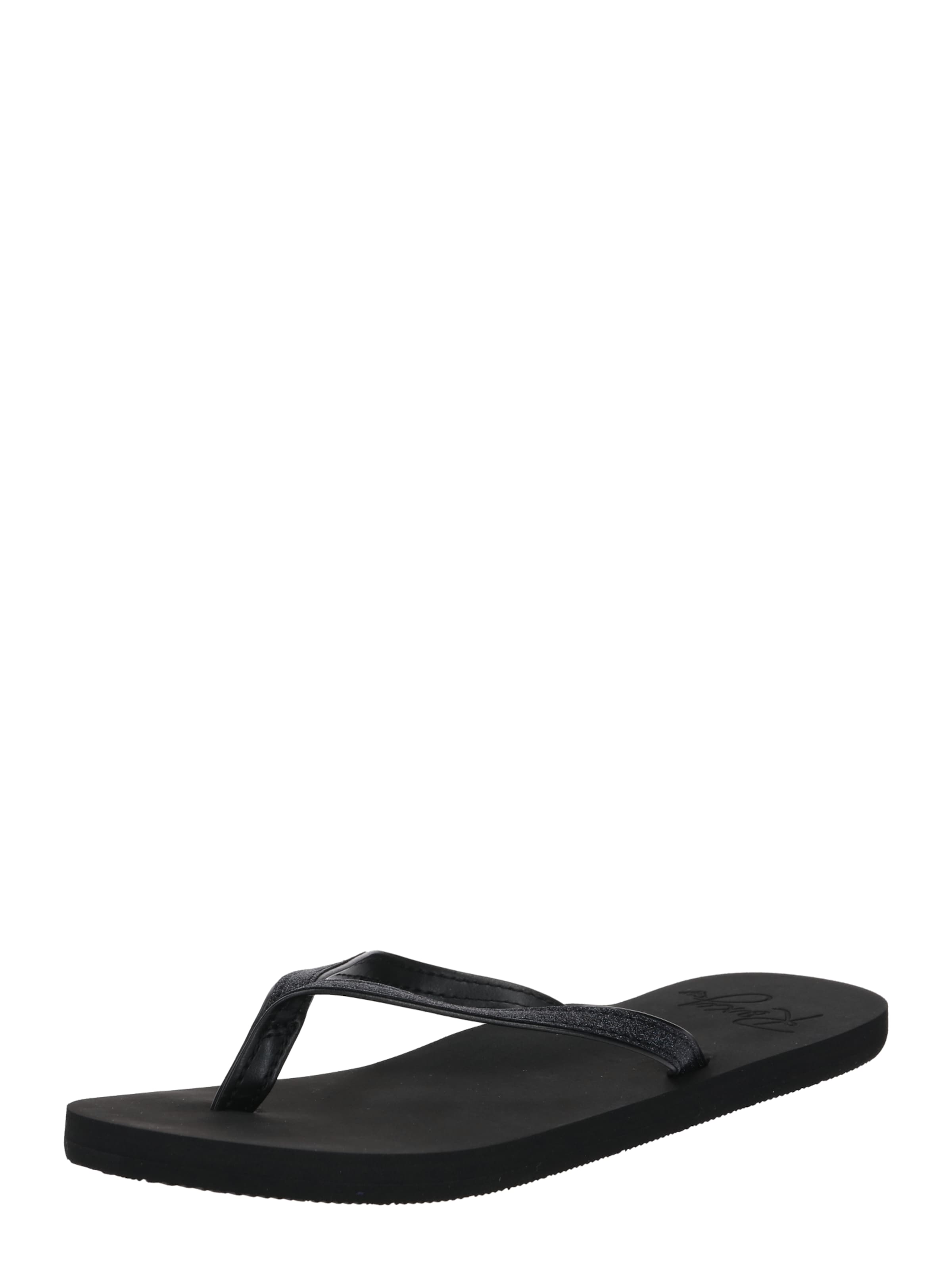 ROXY Teenslipper 'Napili II' in Zwart: voorkant