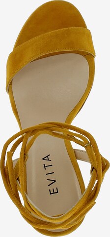 EVITA Sandalette in Gelb
