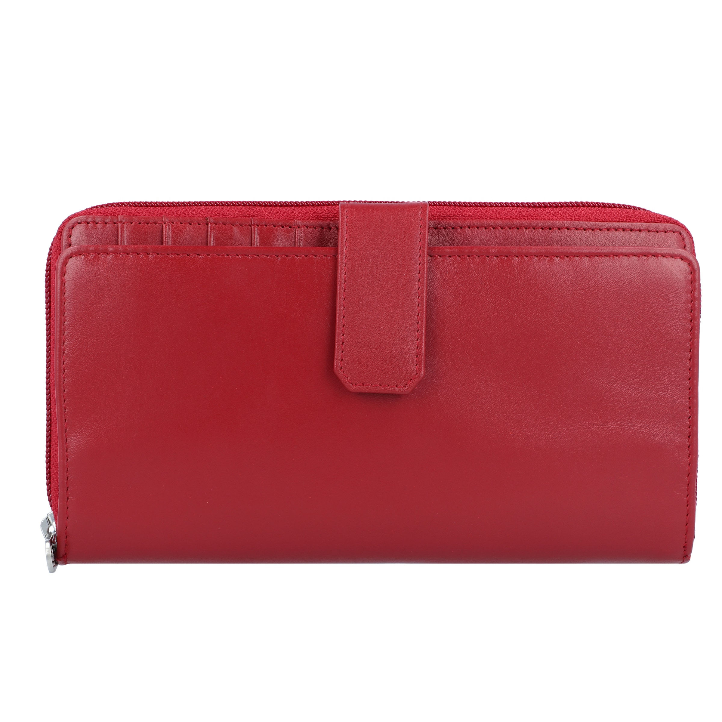 Portamonete 'New Silk' di Esquire in rosso: frontale