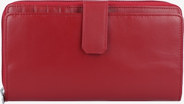 Porte-monnaies 'New Silk' Esquire en rouge : devant