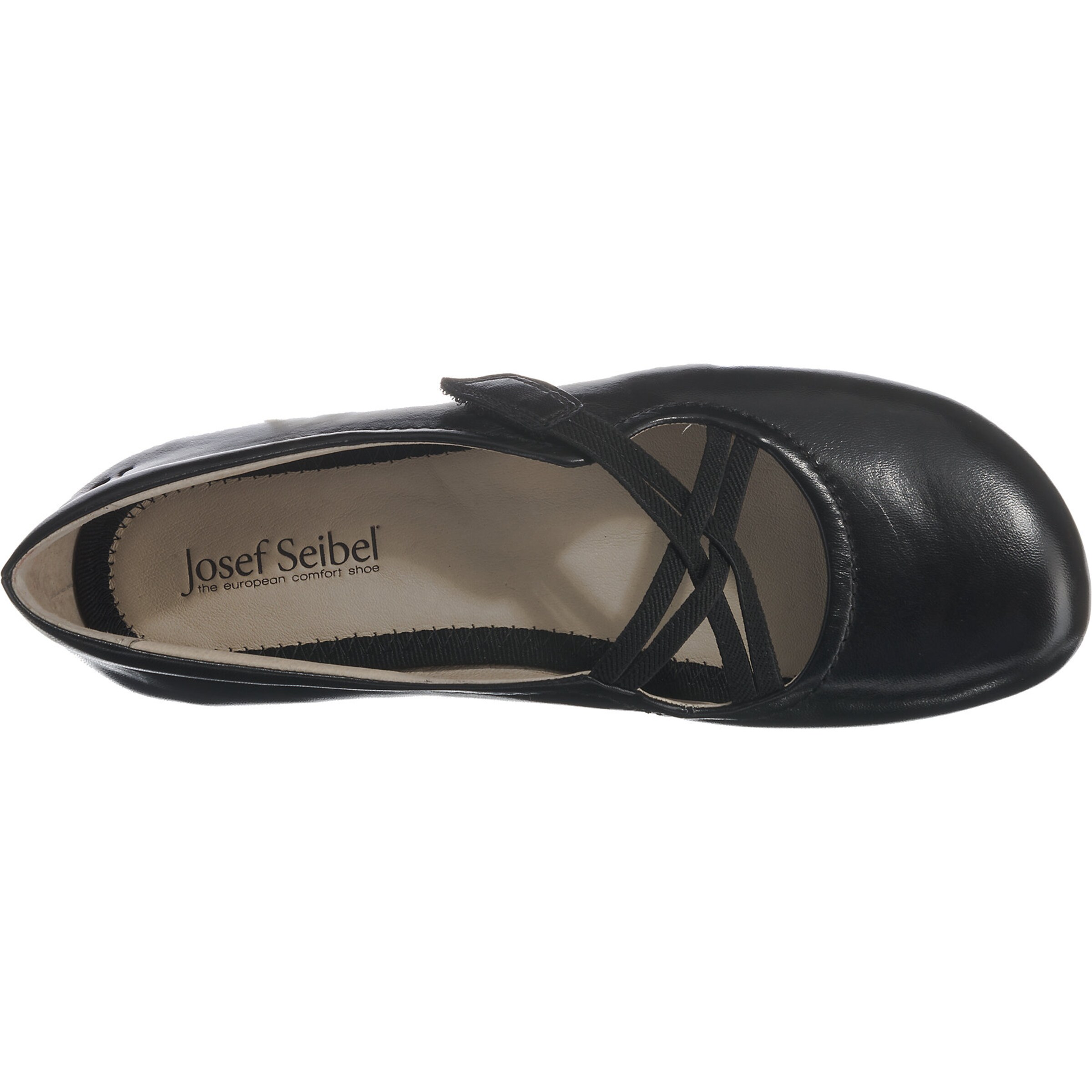 JOSEF SEIBEL Riemchenballerina 'Fiona 39' in Schwarz