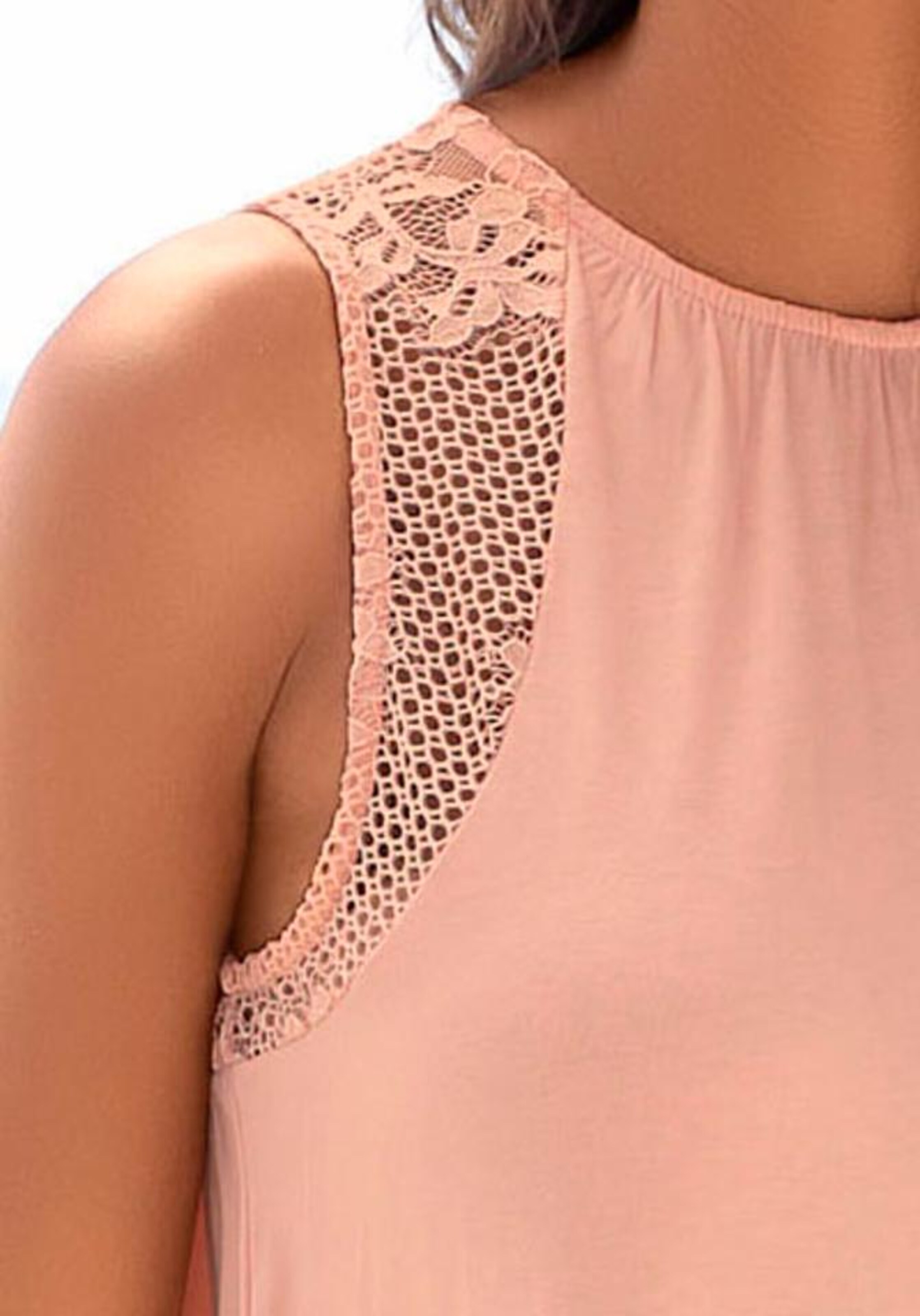 LASCANA Топ в Оранжевый