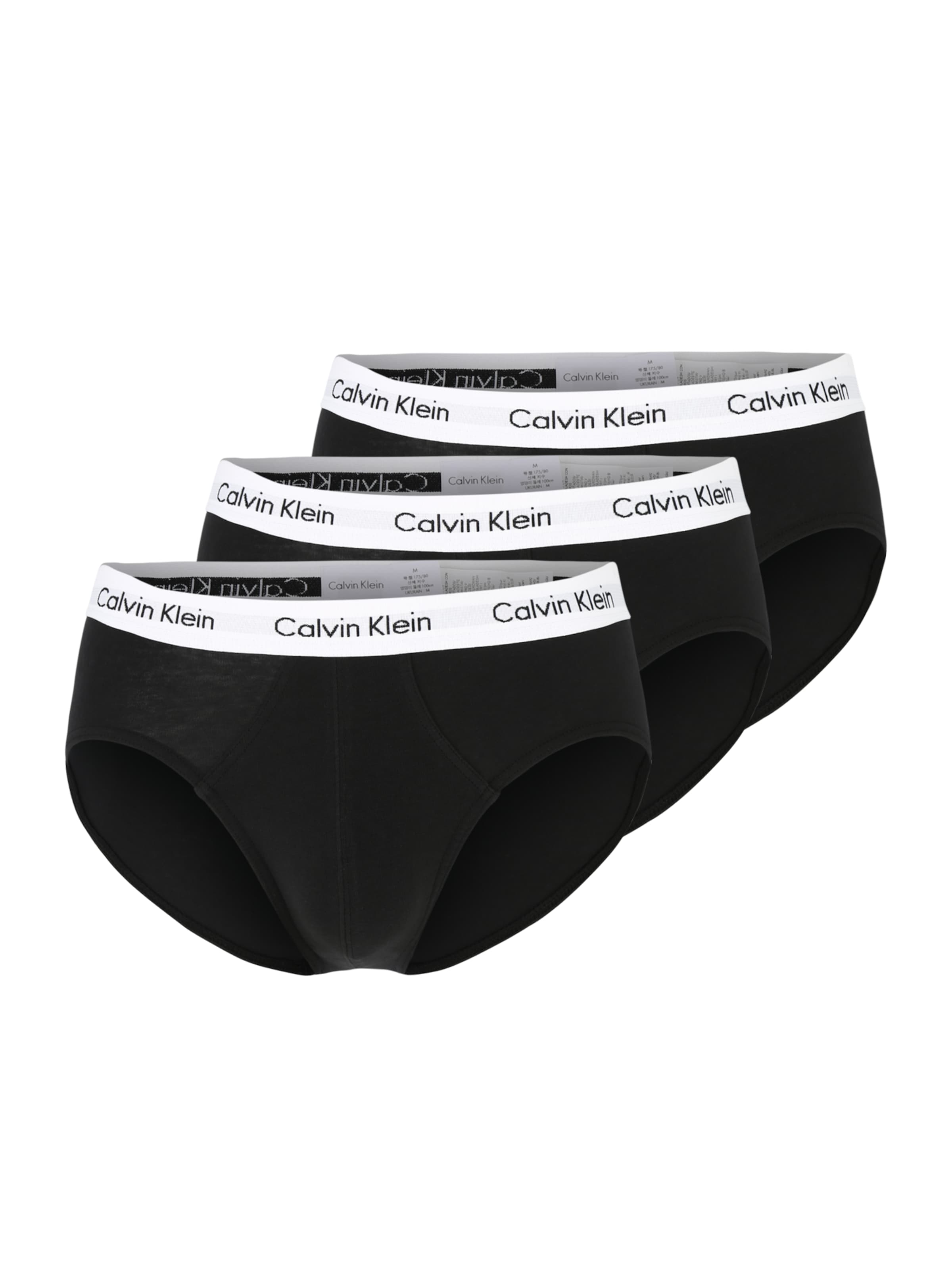 Calvin Klein Underwear Slip in Black: front