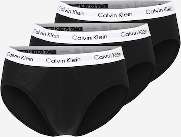 Slip de la Calvin Klein Underwear pe negru: față