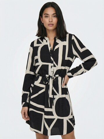 ONLY Shirt Dress 'ONLCory' in Black: front