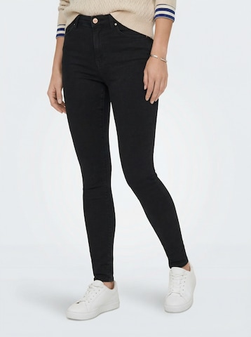 ONLY Skinny Jeans 'Power' in Schwarz: Vorderseite