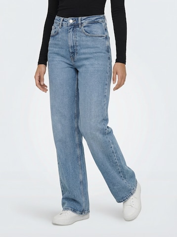 ONLY Wide Leg Jeans 'Juicy' in Blau: Vorderseite