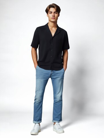 JACK & JONES Slimfit Jeans 'Glenn' in Blau: Vorderseite