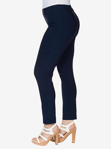 SHEEGO Slimfit Hose 'Bengalin' in Blau