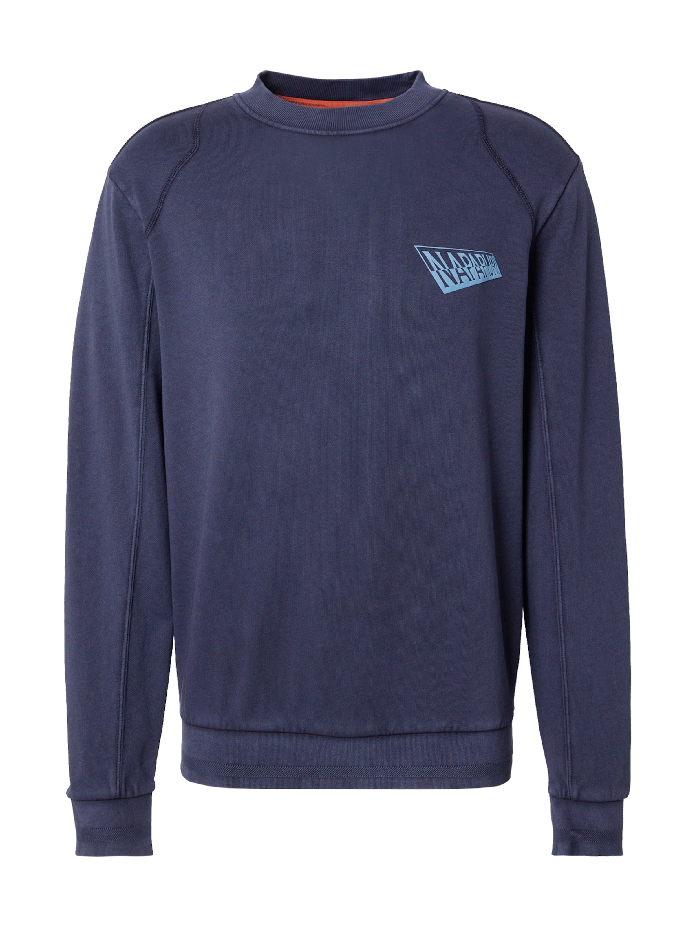 NAPAPIJRI Суичър 'B-AREN' в синьо: отпред