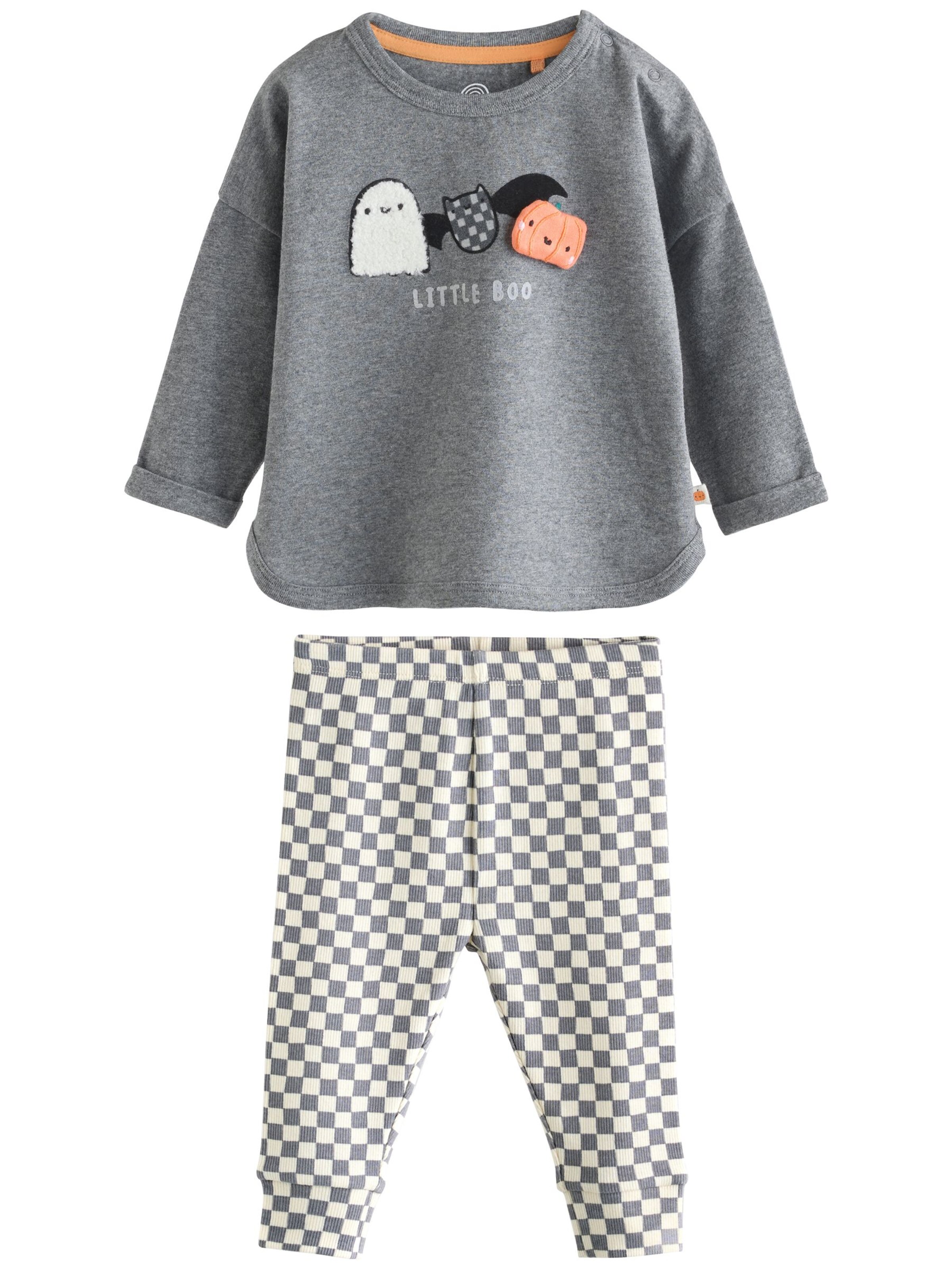 Next Zestaw 'Halloween' w kolorze szary: przód