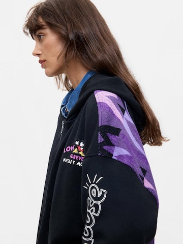 Desigual Jopa na zadrgo 'Mickey' | črna barva