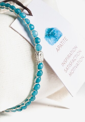 Bracelet 'Apatit' Samapura Jewelry en bleu