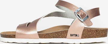 Bayton - Sandalias con hebilla 'Jaeva' en rosa: frente