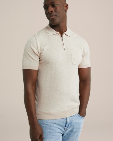 WE Fashion - Jersey en beige: frente