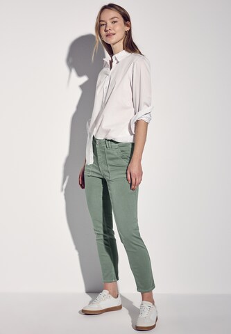 STREET ONE Skinny Jeans in Groen