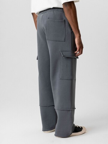 Wide leg Pantaloni cargo 'Ruan' di Dandalo in grigio