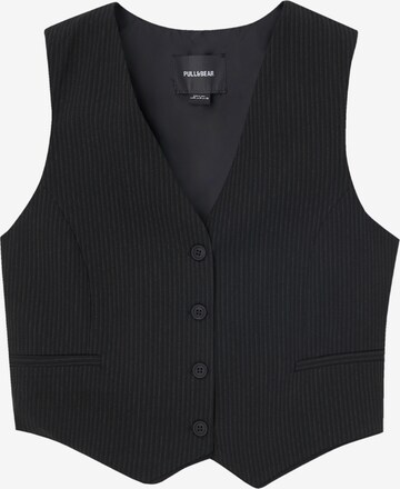 Pull&Bear Gilet in Grijs: voorkant