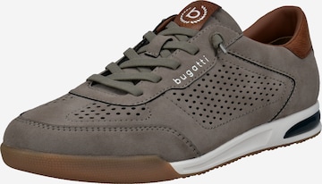 Baskets basses bugatti en gris : devant