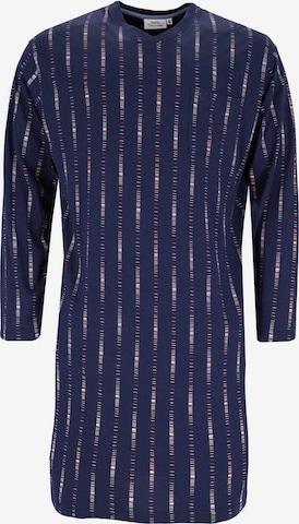 HAJO Long Pajamas in Blue: front