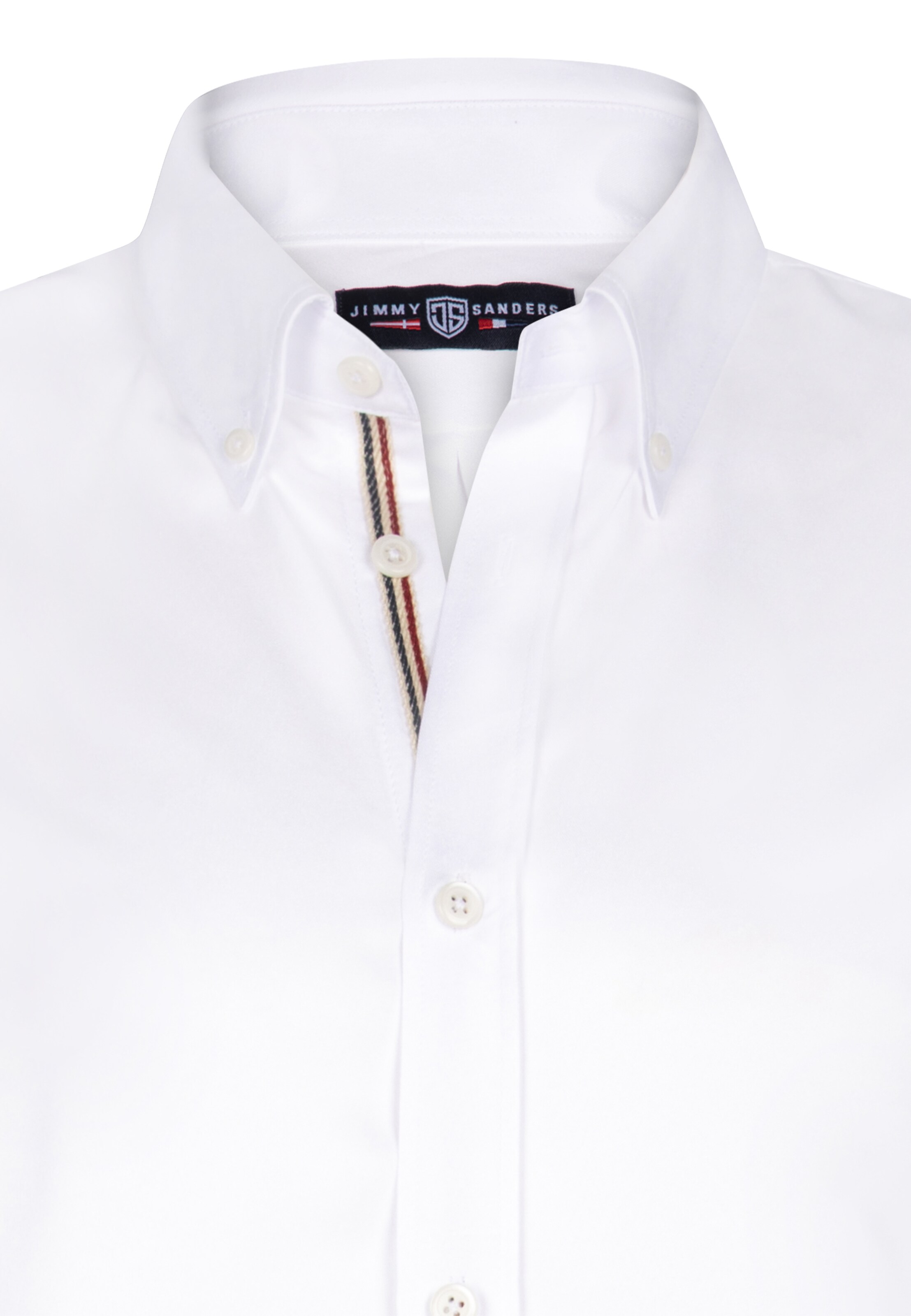 Jimmy Sanders Regular fit Srajca | bela barva