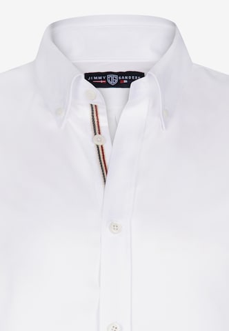 Coupe regular Chemise Jimmy Sanders en blanc