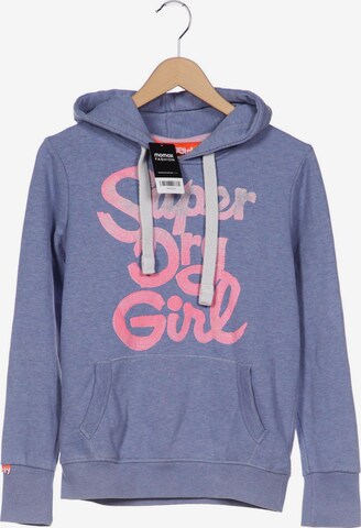 Superdry Kapuzenpullover M in Blau: predná strana