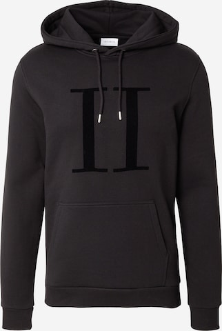 Les DeuxSweater majica 'Encore' - crna boja: prednji dio