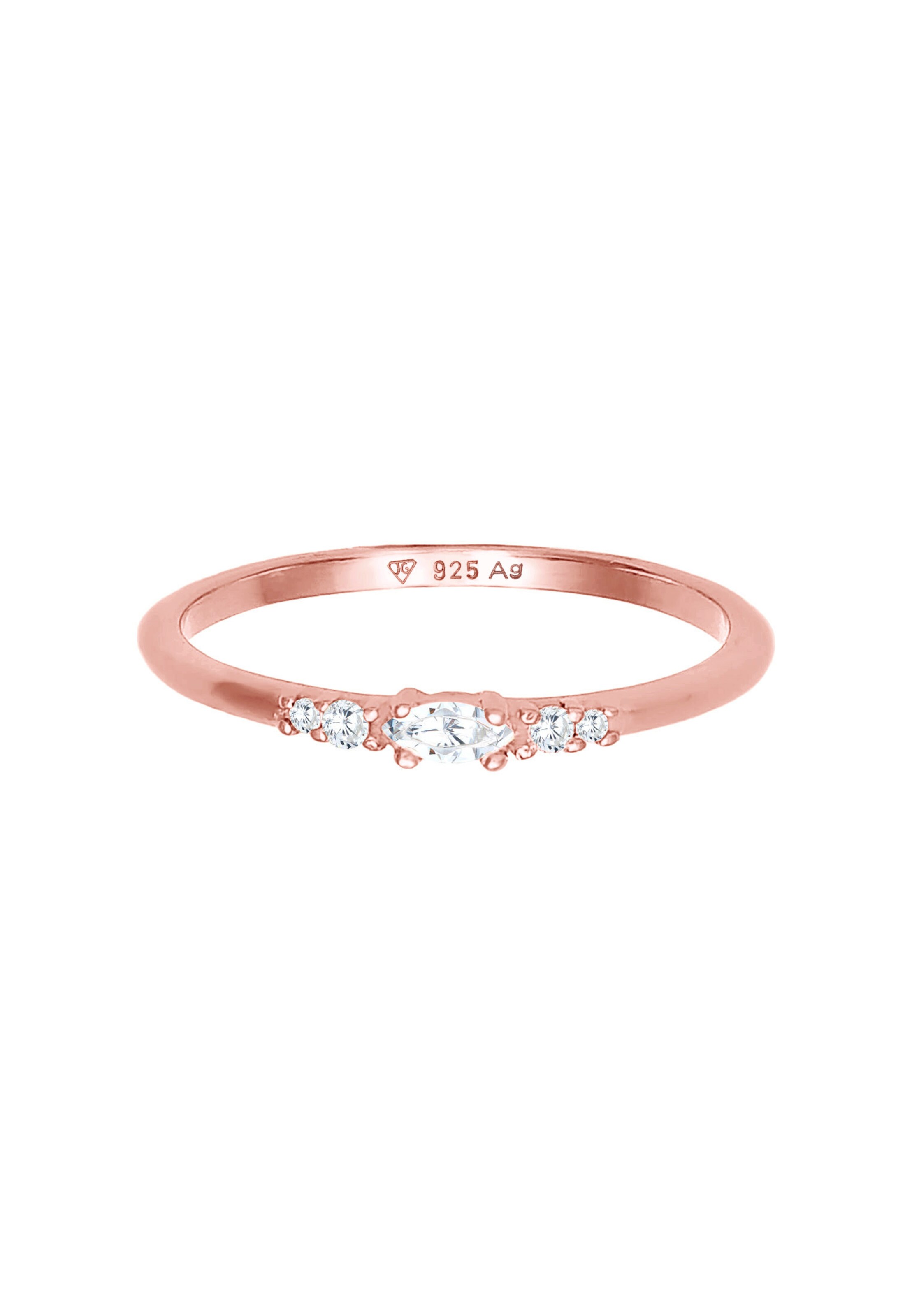 ELLI Sõrmus, värv Kuld: eest vaates