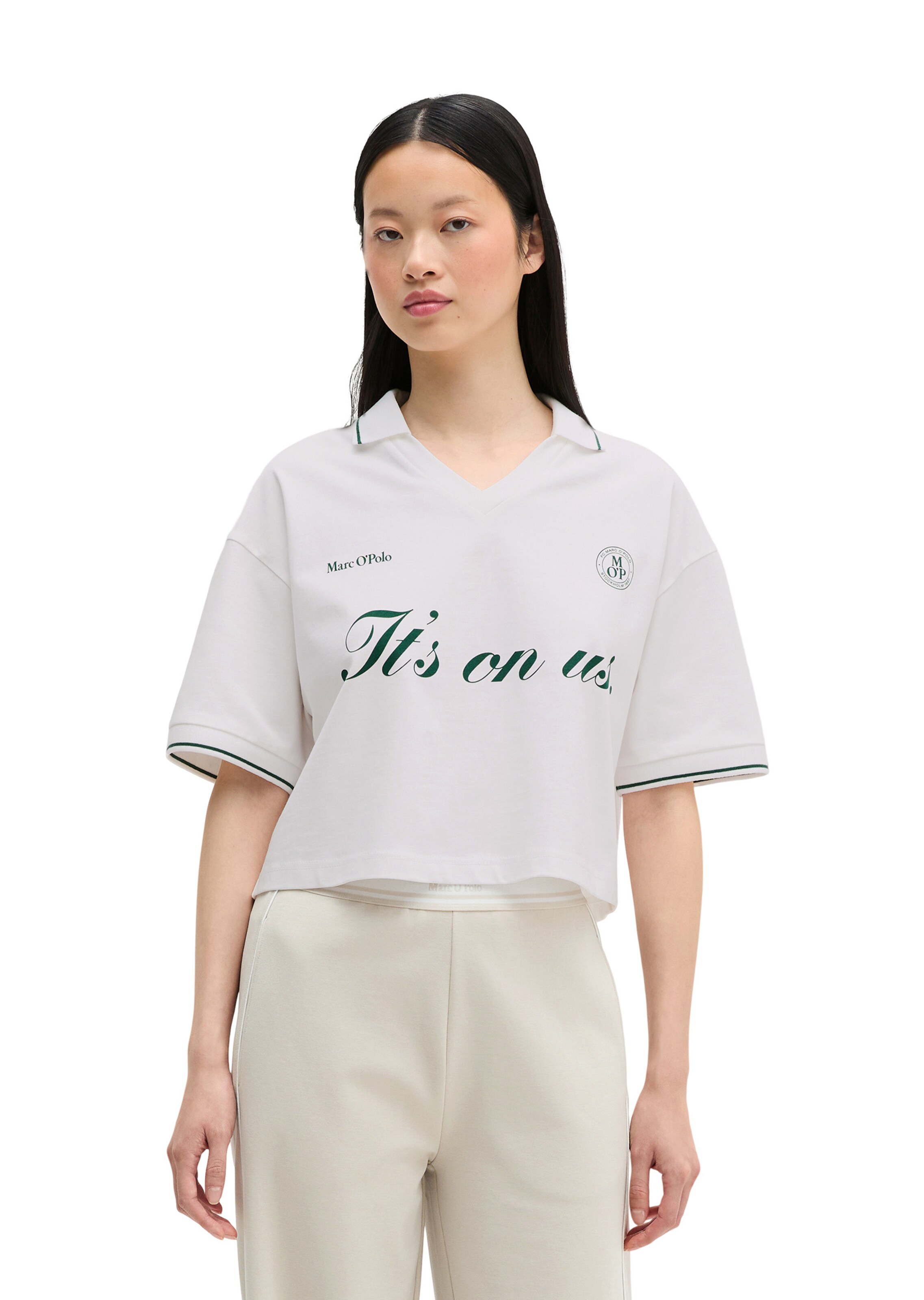 Marc O'Polo Shirt in White: front