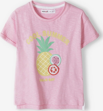 T-Shirt MINOTI en rose : devant