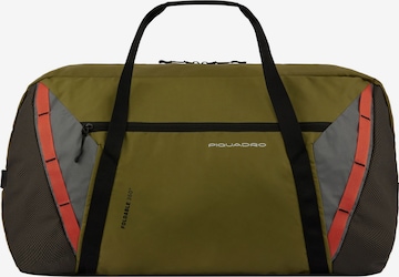 Piquadro Travel Bag 'Foldable' in Green: front