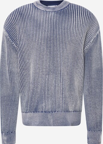 WEEKDAY Sweater 'Daniel' in Blue: front