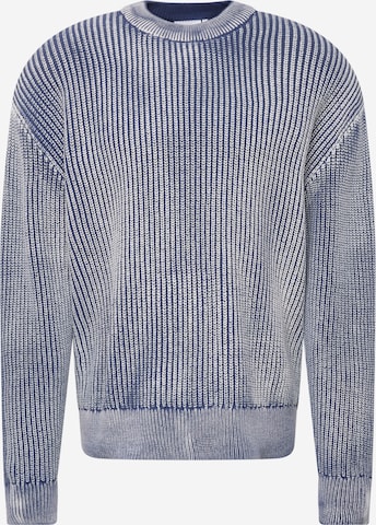 WEEKDAY Sweater 'Daniel' in Blue: front