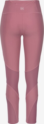 LASCANA ACTIVE - Skinny Pantalón deportivo en rosa