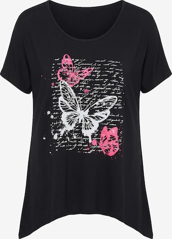 Angel of Style T-Shirt in Schwarz: Vorderseite