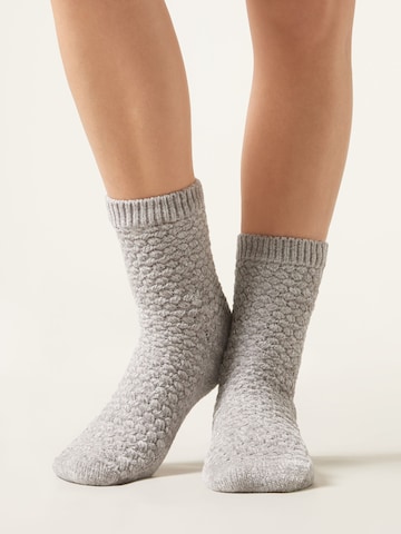 CALZEDONIA Socks in Grey: front