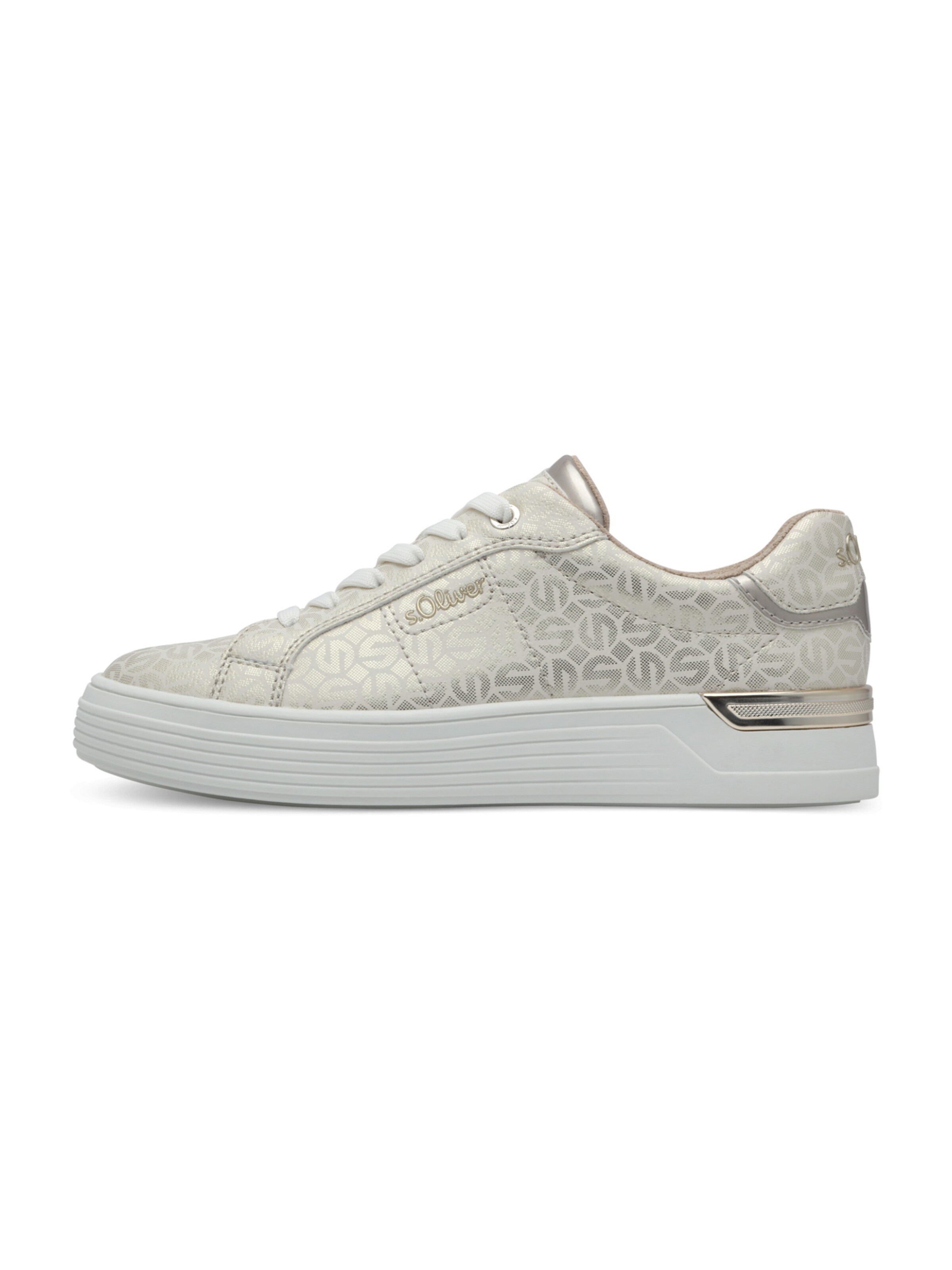 s.Oliver Platform trainers in Beige