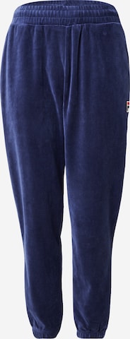 mėlyna FILA Siaurėjantis Sportinės kelnės 'TERRINDA': priekis