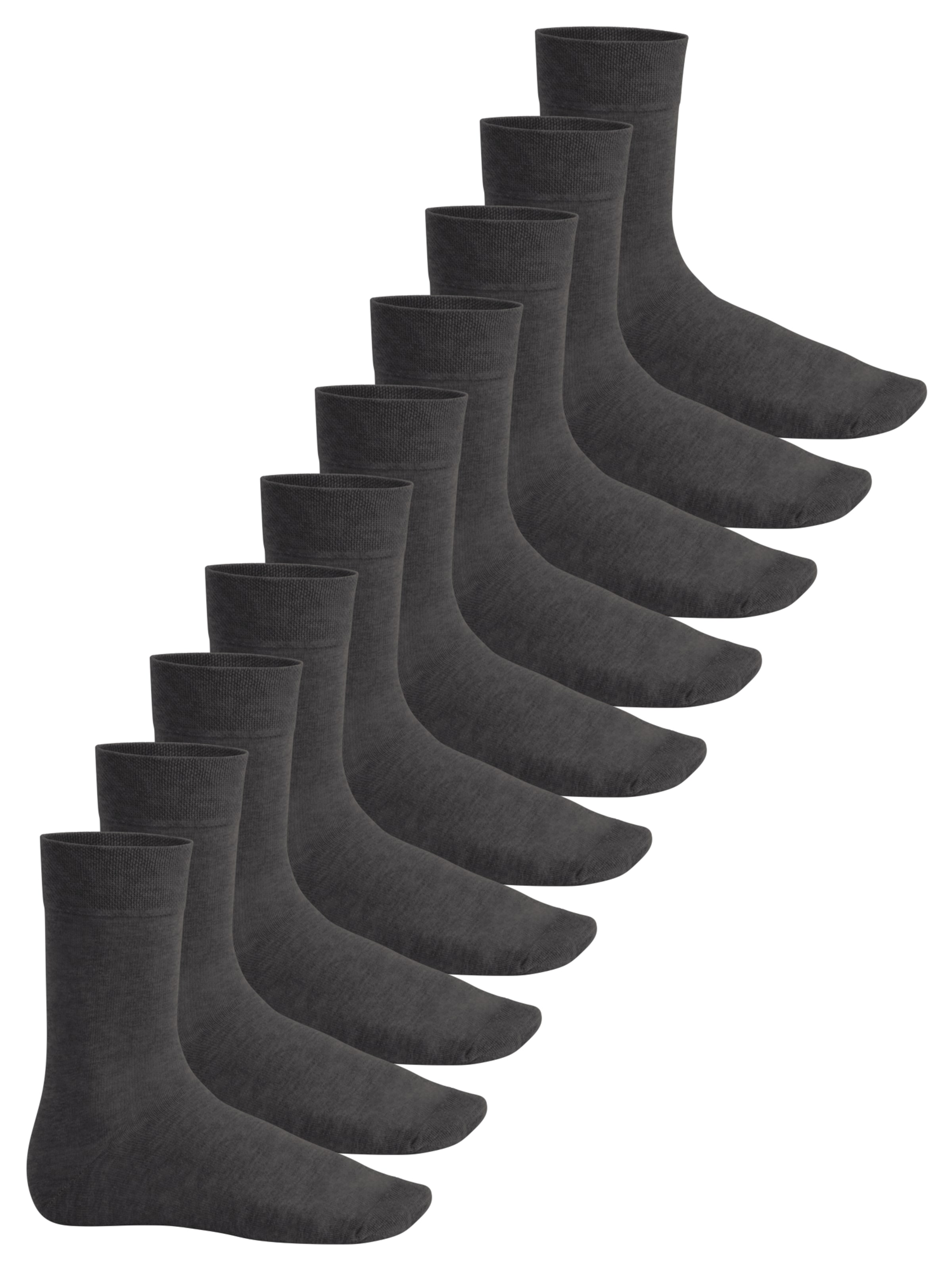 footstar Socken 'EVERYDAY!'‌‌‌‌‌ in Grau: Vorderseite