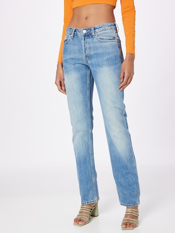 WEEKDAY Jeans 'Pin' in Blauw: voorkant