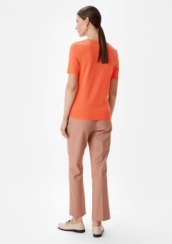 COMMA Shirt in Orange: zadná strana