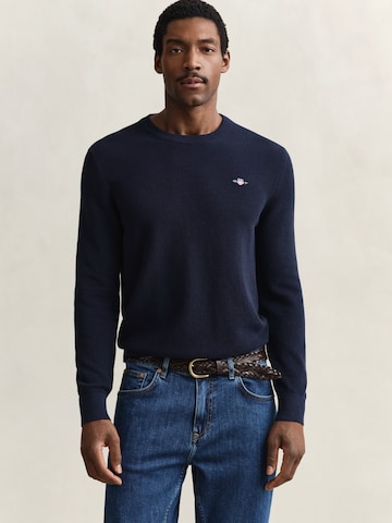 GANT Pulóver - kék: elől