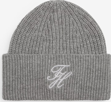 TOMMY HILFIGER Čepice – šedá: přední strana