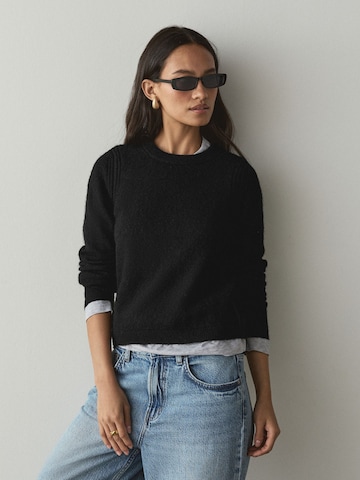 Next - Pullover em preto: frente