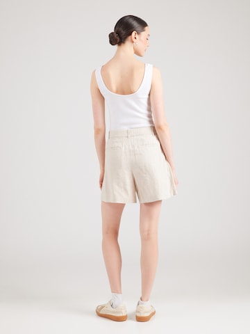 GAP Regular Bandplooibroek in Beige