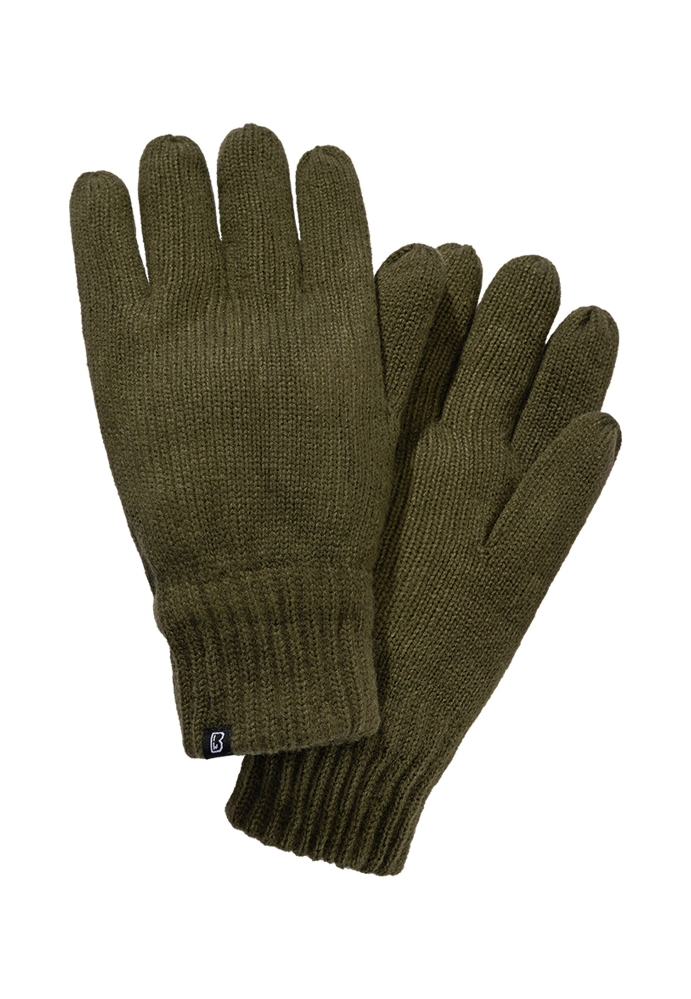Brandit Rękawiczki pięciopalczaste w kolorze zielony: przód