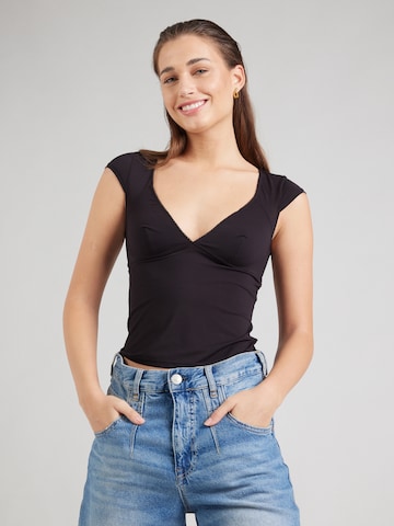 BDG Urban Outfitters Футболка в Черный: спереди