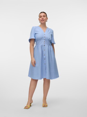 Vero Moda Curve Dress 'VMMelaney' in Blue
