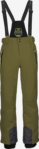 KILLTEC - regular Pantalón de montaña 'Enosh' en verde: frente